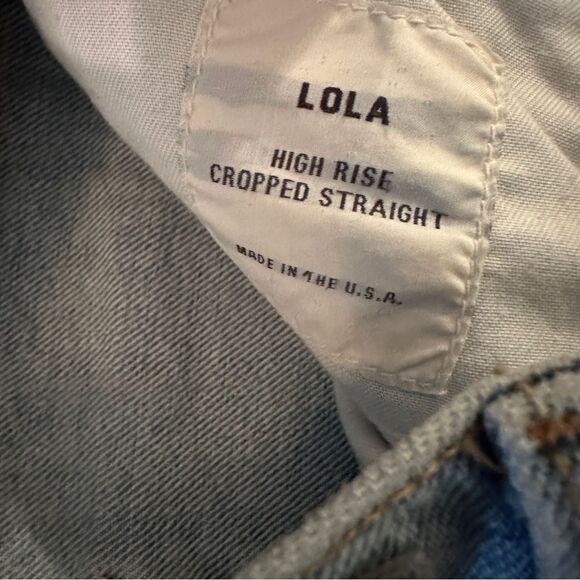 Baldwin Lola High Rise Straight Crop - Picture 2 of 9